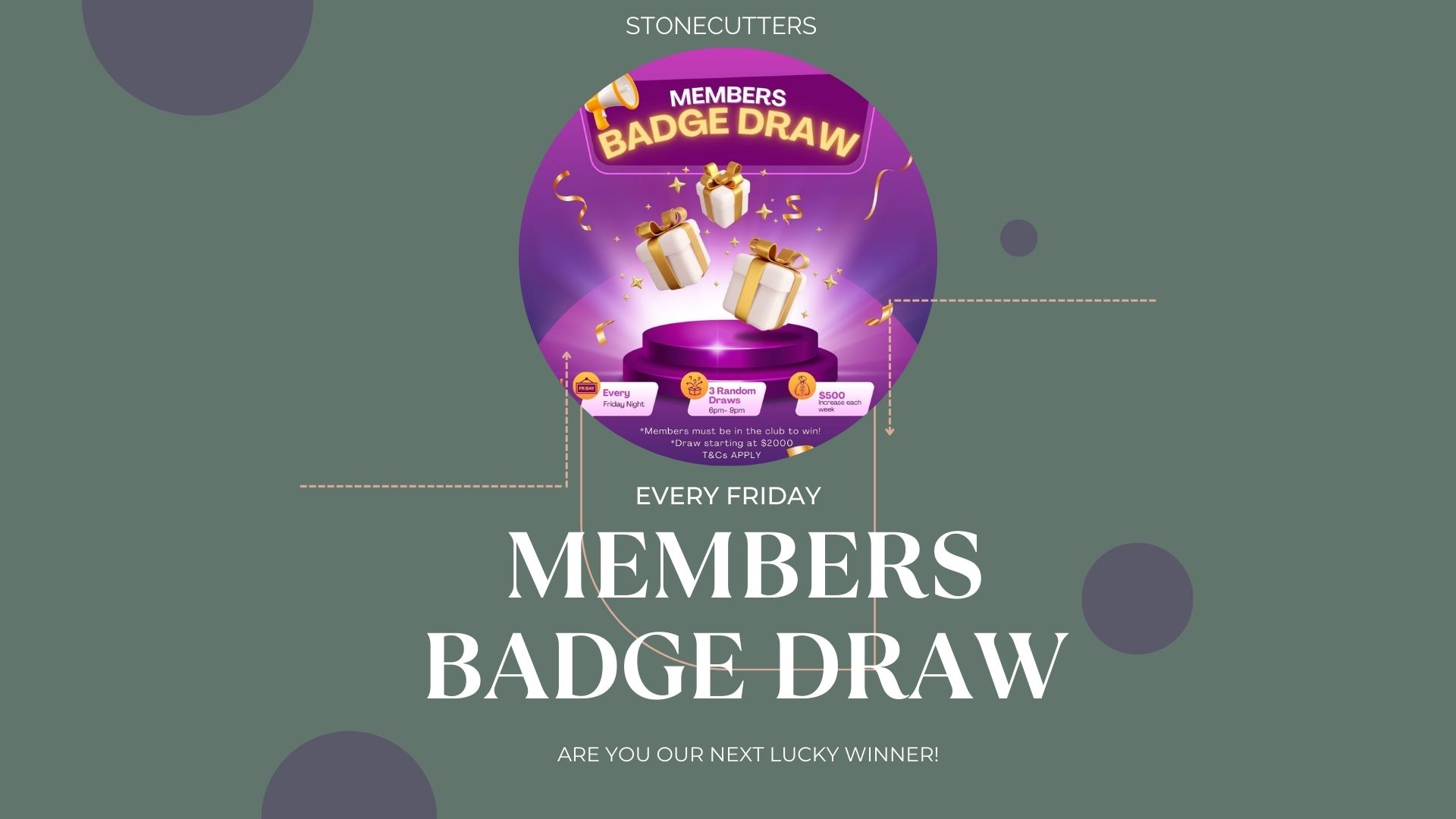 Members Badge Draw