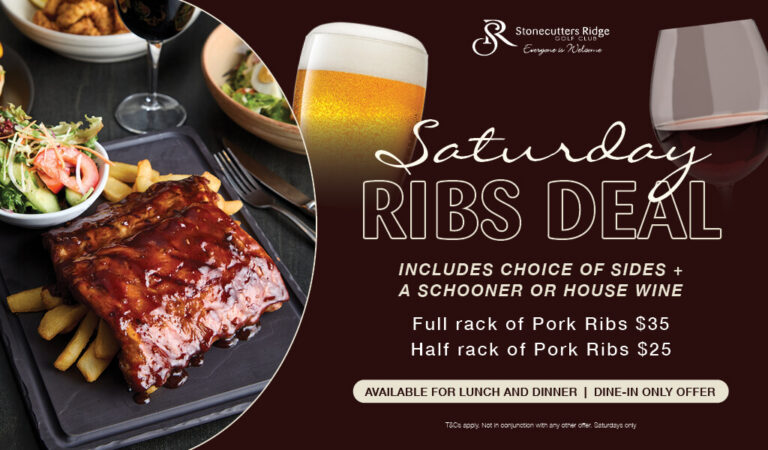 Saturday Ribs Deal