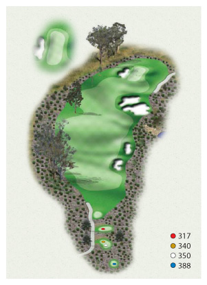Hole 9: Par 4