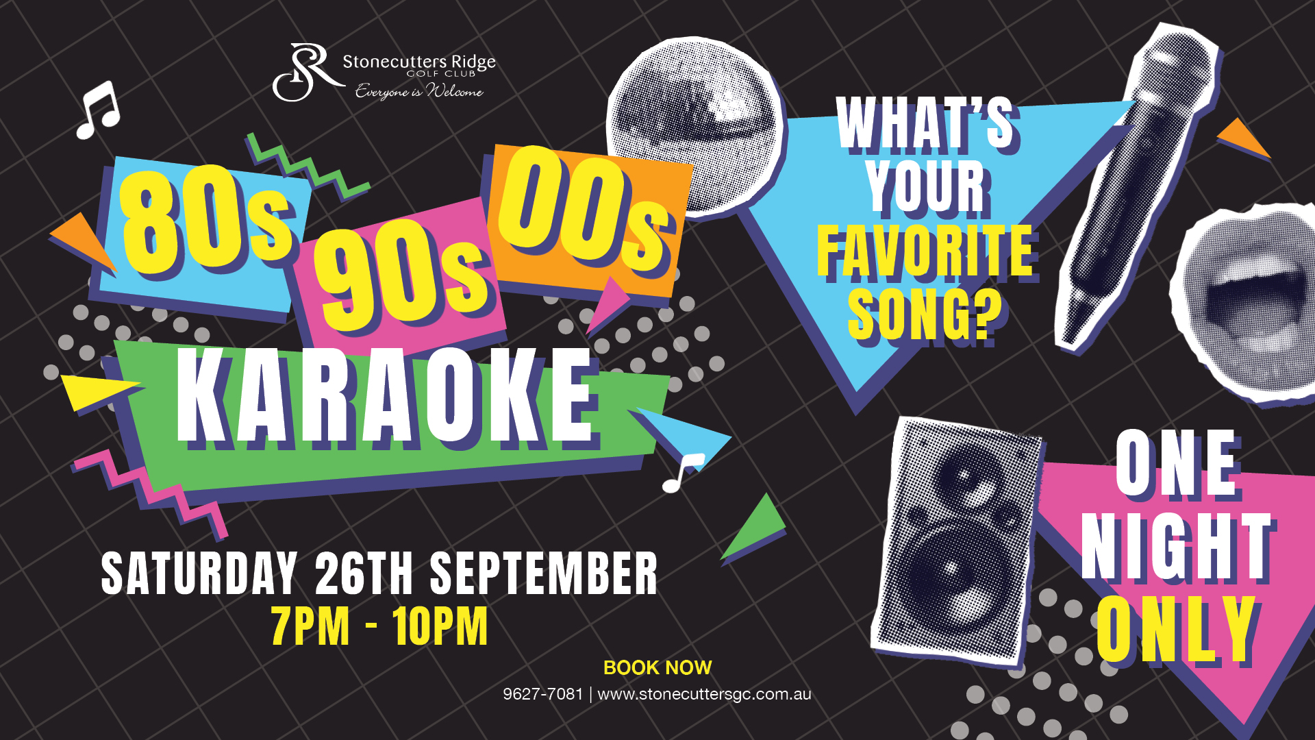 Karaoke ONE NIGHT ONLY
